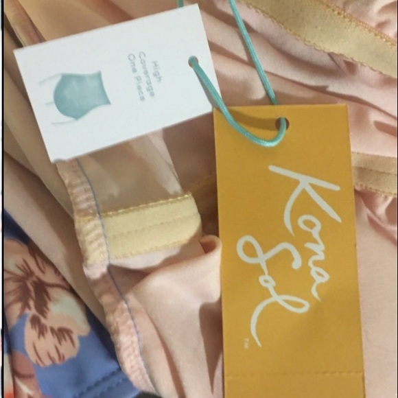 - BEAUTIFUL NWTA 1 piece swimsuit by Kona Sol.Size Large. Gorgeous colors … - Picture 2 of 7